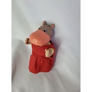 Hilda Hippo Richard Scarry Tomy Figure 1995 vintage good used